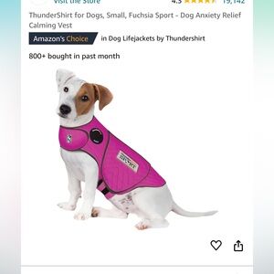 Thunder Shirt Sport for small dogs
